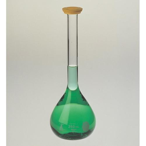 flask, volumetric, class a, cap, 50 ml (c08-0375-203)