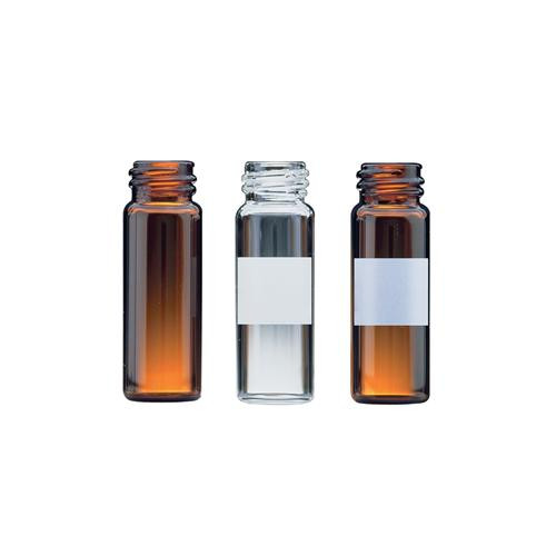 amber autosampler vials, 4ml, 15x45mm, screw thread, 13-425