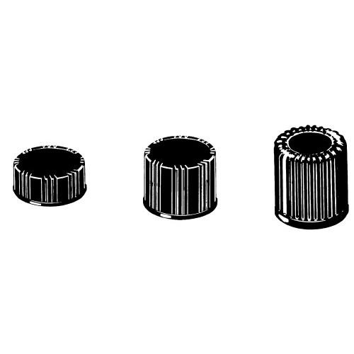 cap, phenolic, taperseal liner, 24-400