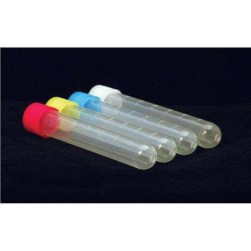 cylind test tube w/scrw cp yellowpp 15ml