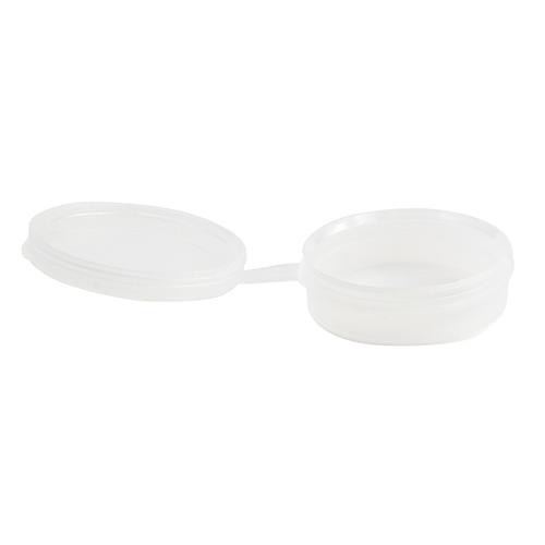 containers - hinged lid 1 oz flat