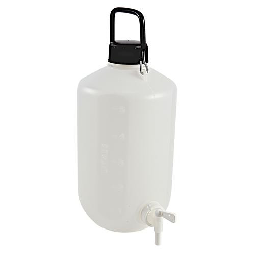 carboy w/spigot hdpe nm 25 l