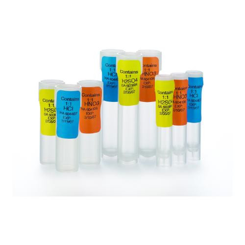 vial, glass, 4.5ml, clear, 1ml nitric acid, concentrated