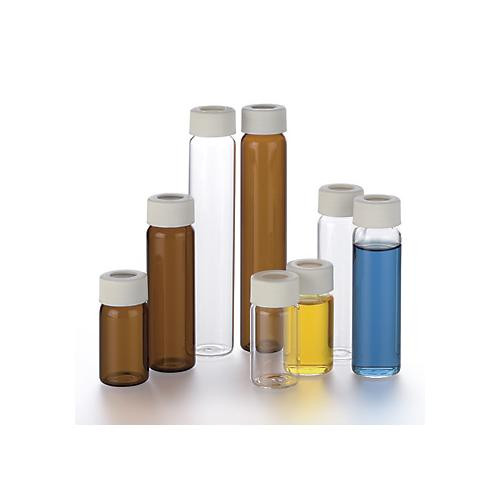 ep 40ml vial clear, 0.125" septum, certified