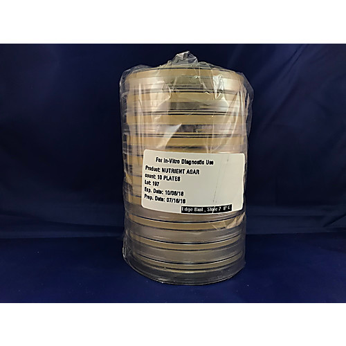 nutrient agar plate 10/pk