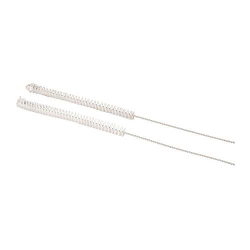 brush, burette - nylon, on stainless steel wire handle, for burette cap. 100ml, head dia 25mm, length 915mm
