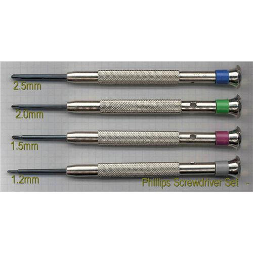 phillips screwdriver, size 1.2mm