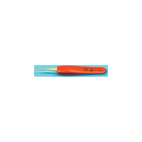ems #3c sa/dr tweezer, very sharp and superior finish. length: 4 3/8" (110mm)