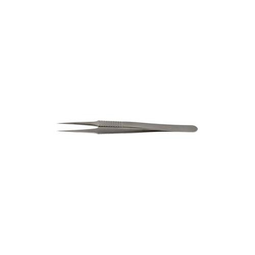 ems #2 inox 08 alloy, medical tweezers, straight positive ac (c08-0387-992)