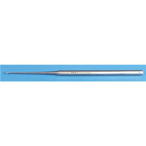 buck curette, angled, blunt, size 3