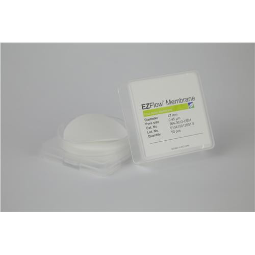 ezflow membrane disc filter, 0.45æm nylon, 47mm