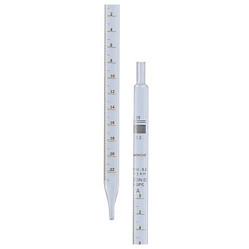 borosilr reusable class a serological pipettes (pipets) with (c08-0396-338)