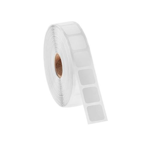 xylene and solvent resistant labels, 0.9" x 0.75", 1" core, white