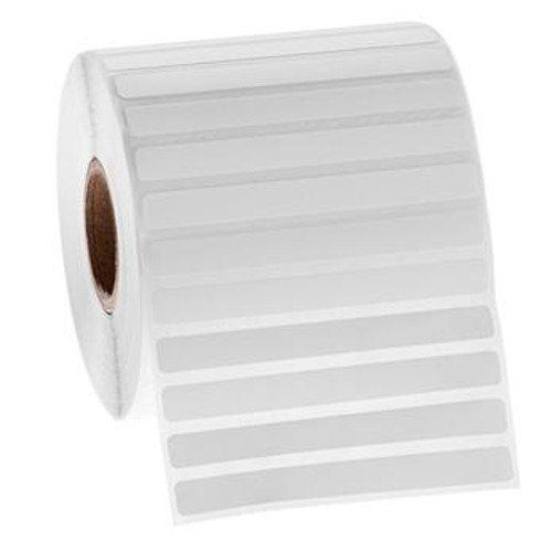cryogenic barcode labels - 2.64" x 0.276", 1" core, white