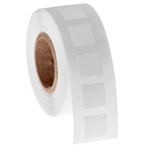 cryogenic direct thermal labels, 1.125" x 0.75", 1" core, white