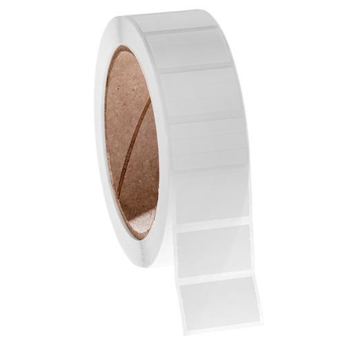 cryogenic barcode labels 1.25" x 0.25", 3-up, 1" core, white