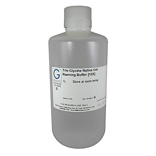 buffer native gel running 1l