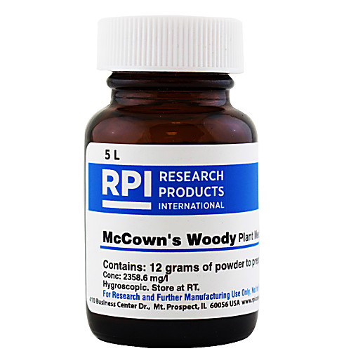 mccown's woody plant medium, 5l