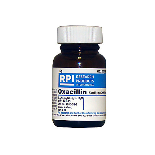 oxacillin sodium salt monohydrate, 1g