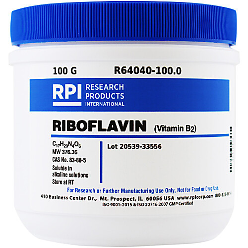 riboflavin, 100g (c08-0565-642)