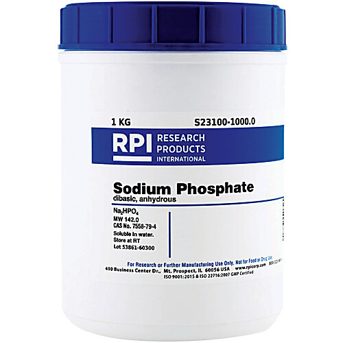 sodium phosphate dibasic, anhydrous, 1kg