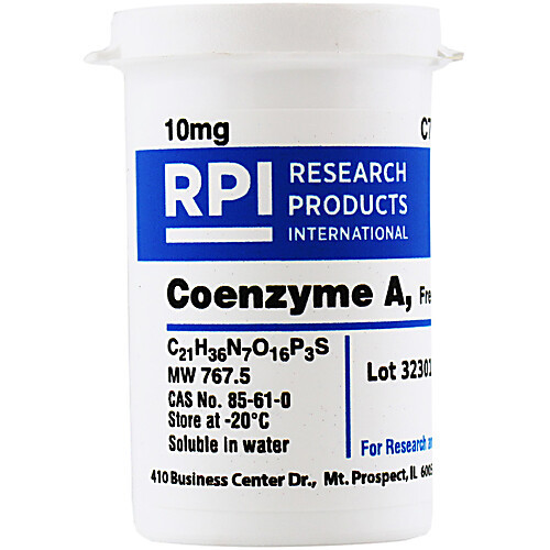 coenzyme a, 25mg