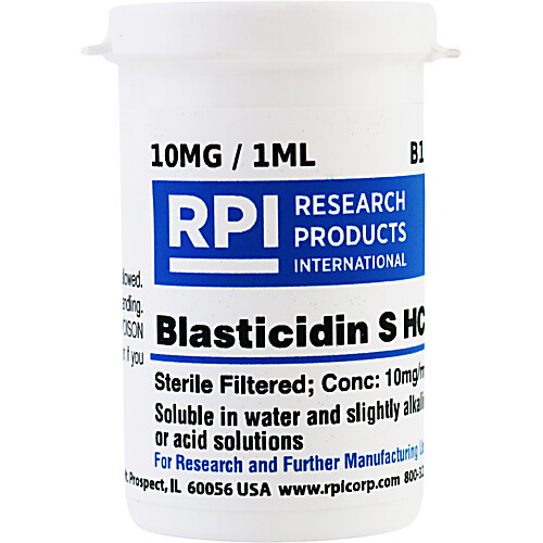 blasticidin s hcl solution 10mg/ml, 20mg