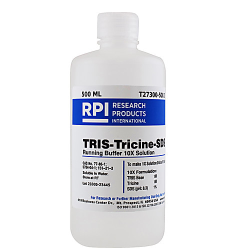 tris-tricine-sds running buffer 10x solution, 500ml