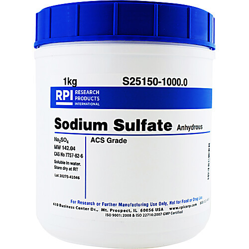 sodium sulfate, anhydrous, 5kg