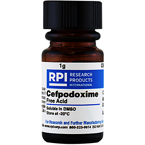 cefpodoxime free acid, 1g