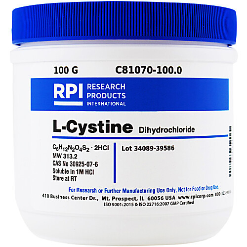 l-cystine, dihydrochloride, 100g