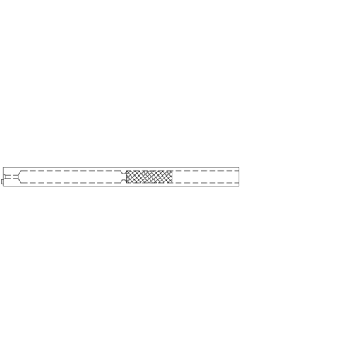 low pressure drop liner 4mm x 6.3 x 78.5 for agilent gcs sil (c08-0569-766)