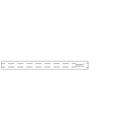 splitless liner 2mm x 5.0 x 54 for bruker/varian gcs siltek  (c08-0570-214)