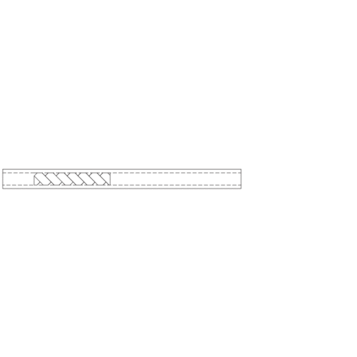 cyclo liner 4mm x 6.3 x 78.5 for agilent gcs base deact., 5-pk.