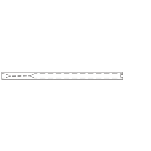 open-top uniliner liner 0.32 and 0.53mm id column id ip deact., w/ no wool, 5-pk.