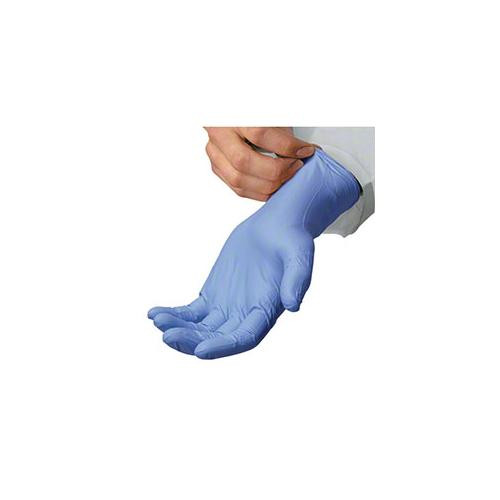 blue nitrile powder free gloves, xl (c08-0593-166)