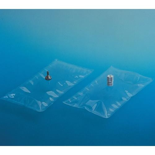 gas sampling bag, on / off fitting, 12 x 12