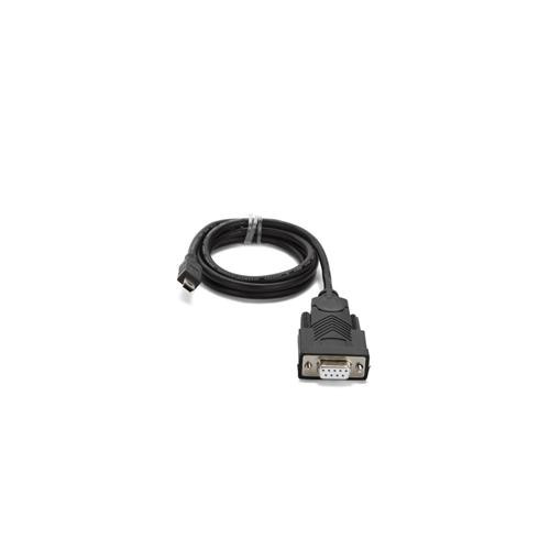 mini usb data cable with rs232 (9-pin female)