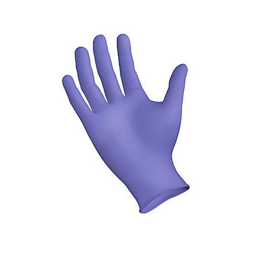 starmed plus nitrile glove, 2.5mil, pf, l (c08-0601-879)