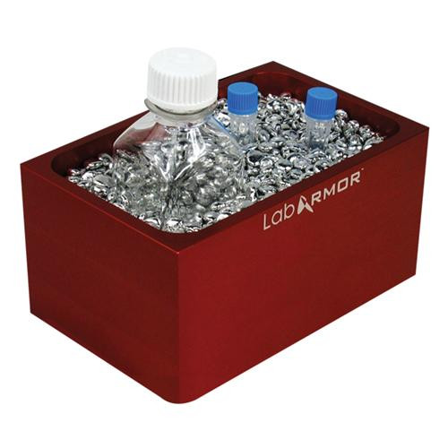 lab armor block with 0.25l beads, replaces 1 heat block, black