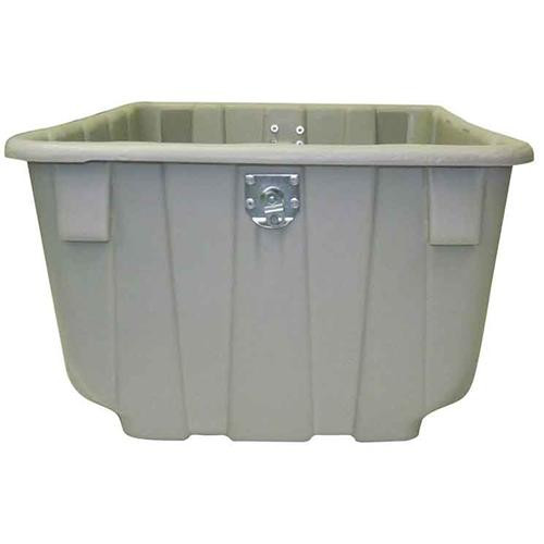 all purpose storage tote, gray, 38.125l x 26.3125w x 18.1875