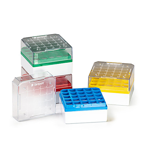 cryostoret storage box, 3 to 5 ml, 81-place, blue