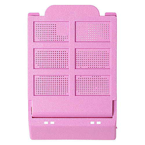 microsette i biopsy cassette, 1 compartment, aqua