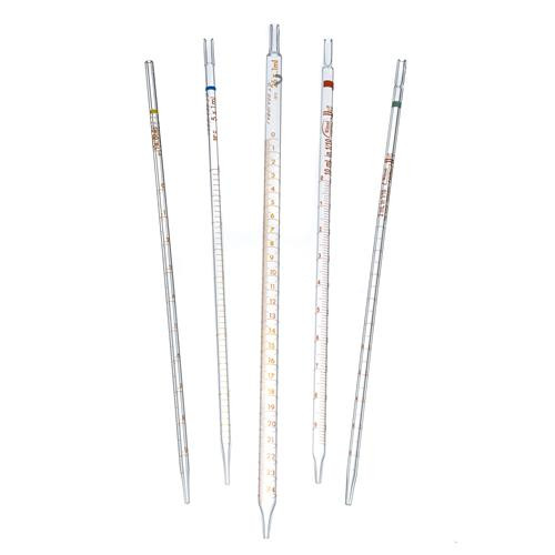 class b color coded serological pipette, 1ml, yellow