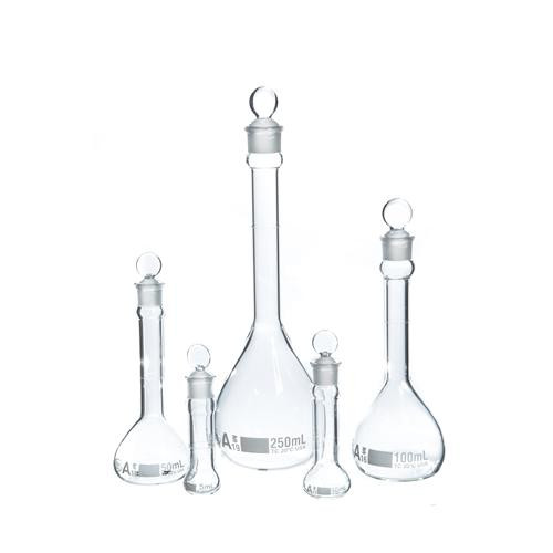 class a heavy duty/wide mouth volumetric flask, 20ml, size 1