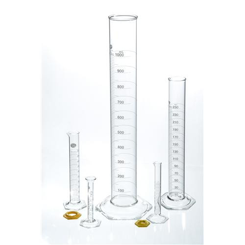 class b graduated cylinder, td, 100ml, 225mm h