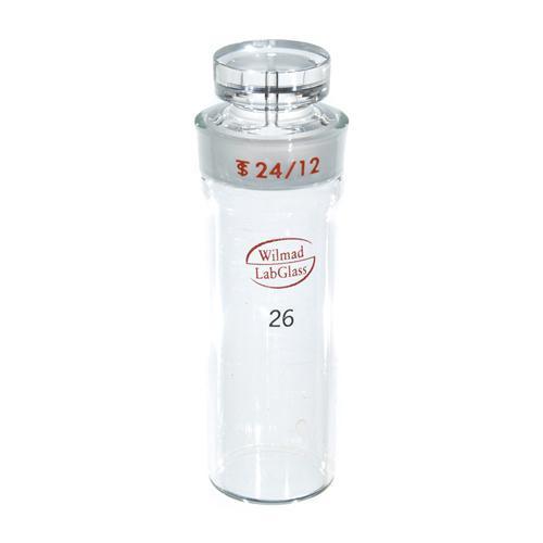 hubbard specific gravity bottle, 24ml, standard taper 24/12 stopper