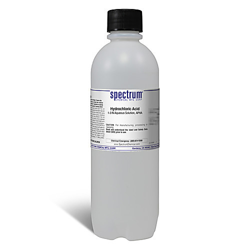 hydrochloric acid, 1.0 n aqueous solution, apha - 1 l