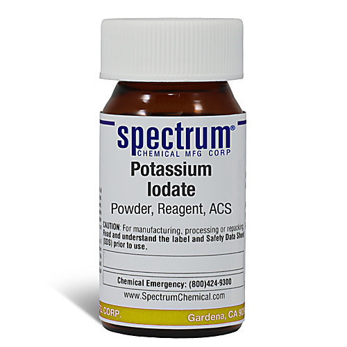 potassium iodate, powder, reagent, acs - 25 g