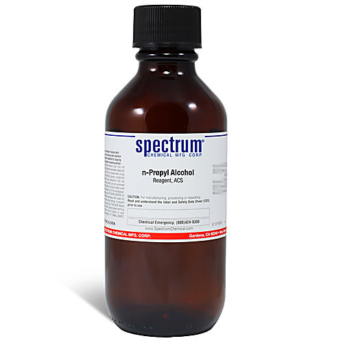 n-propyl alcohol, reagent, acs - 500 ml